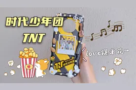 粉丝应援手机壳：TNT时代少年团，徽章搭配应援色太绝了！