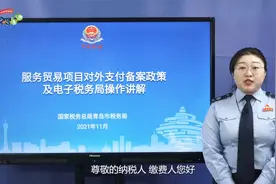 服务贸易对外支付备案政策及电子税务局操作讲解（青岛税务局）视频封面