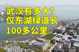 武汉有多大？仅东湖绿道就全长100多公里，风景比杭州西湖还好！视频封面