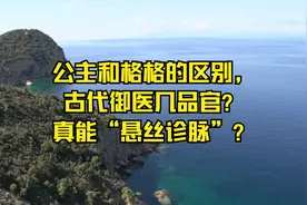 公主和格格的区别，古代御医几品官？真能“悬丝诊脉”？视频封面