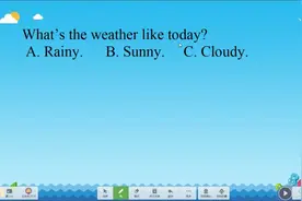 今天天气怎么样，what is weather like today，提升英语交际能力