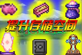 泰拉瑞亚手游：随身存储不够怎么办 看完这个视频 存储量直接翻倍视频封面