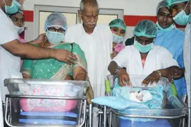 印度74岁女性诞下双胞胎女婴 或为世界最高龄产妇视频封面