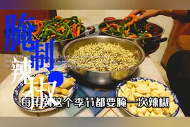 陕西人最爱吃的腌制辣椒，农村阿姨1分钟教会你，加馍嘹咋咧！视频封面