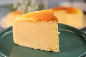 外面卖48元一个的乳酪蛋糕教你在家做，绵软细腻，入口即化！