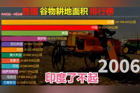 印度土地不少，全球谷物耕地面积排行榜TOP12，养活10多亿人不易