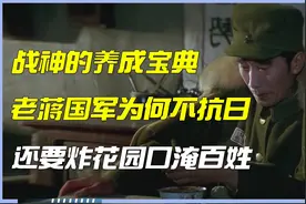 战神的养成宝典，老蒋国军为何不抗日，还要炸花园口淹百姓！