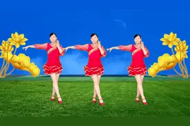 火爆全网14步恰恰《千年等一回》动感劲爆，教学版，简单易学