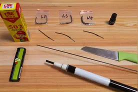 鱼竿稍断了配节得10块钱，阿俊教一招，只要6毛钱，方便又省钱！