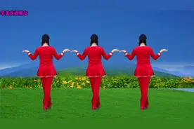 广场舞《九九艳阳天》60年代老歌，好听不腻，传唱了一辈又一辈视频封面