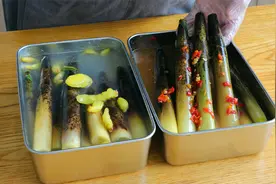 在家用新鲜竹笋自制酸辣手剥笋，脆爽多汁又好吃，不用出去买了！视频封面