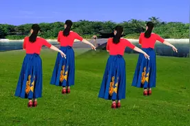 广场舞《美丽的草原我的家》歌美舞美，优美大气