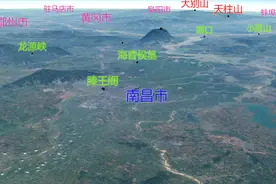 省市三维地图之南昌市