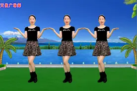 伤感情歌广场舞《红唇》零基础32步，火爆流行，简单易学附分解