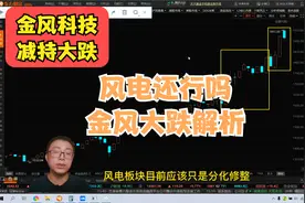 风电龙头金风科技大跌原因及后续走势分析