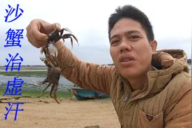 神奇的沙蟹能去虚汗，阿平要挖给宝宝煲粥，后来又都给放生了视频封面