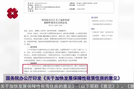 国务院办公厅印发《关于加快发展保障性租赁住房的意见》视频封面