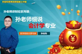 孙老师细说会计学专业视频封面