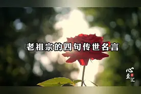穷不走亲，富不还乡！老祖宗四句经典，认真读一遍，少走许多弯路视频封面