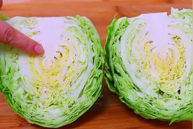 包菜最忌讳用清水洗，等于吃虫卵，教你正确方法，脏东西都跑光