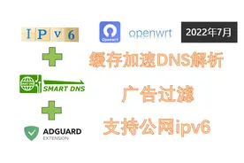 openwrt的dns加速解析和去广告设置教程