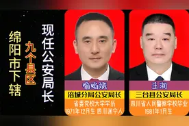 绵阳市下辖9个县区，现任公安局长，百姓切身利益的维护者视频封面