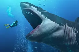 听说巨齿鲨躲藏在10000米深的海底，马里亚纳海沟里真有巨齿鲨吗