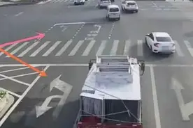 左转车道可以直行？石家庄交警教你一招，这么走不会被扣2分！视频封面