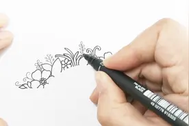 手账日记简单画，适合做标题的小图案画法