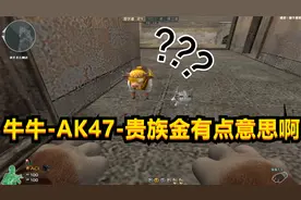 穿越火线牛牛-AK47-贵族金真的是太可爱啦