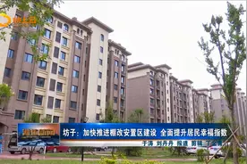 潍坊坊子：加快推进棚改安置区建设 全面提升居民幸福指数视频封面