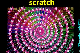 教程！scratch画笔炫酷作品 少儿编程课程入门到精通