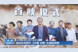 励志扶贫影片《无翅飞翔》在咸阳首映视频封面