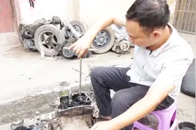 摩托车维修师傅全程分享发动机启动部分安装过程，一学就会