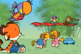 幼儿英语学习-大森林2级故事 The magic carpet