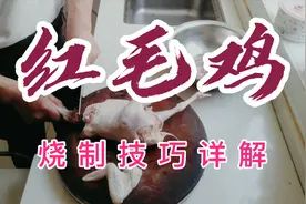 红毛鸡怎么烧好吃？掌握关键技巧，烧鸡鲜香嫩滑有嚼劲