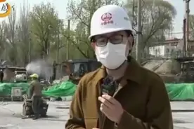 太原虎峪河西延快速路加紧建设中，预计年底前即可投入使用