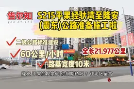 S215平果经驮湾至隆安公路##老百姓关心的话题 # #广西平果市视频封面