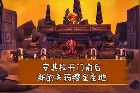 魔兽怀旧服：安其拉开门，药价大涨，这里成为新的采药攒金圣地视频封面
