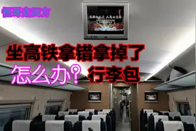 坐高铁拿错拿掉了行李包怎么办？视频封面