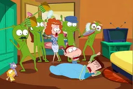 阿U：U妈和邻居以为U爸是小偷，把他装进麻袋里，好一顿胖揍