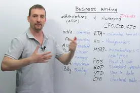 不可不知的商务英文缩写与缩略词视频封面