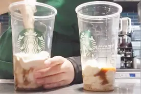 实拍星巴克小姐姐制作咖啡，看完就知道拿铁、星冰乐是咋做出来的