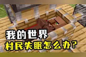 我的世界：村民失眠该咋办？MC里的活塞，能够拐弯还能跟着人