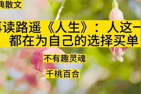 说的在理《再读路遥《人生》：人这一生，都在为自己的选择买单》视频封面