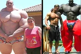 有史以来最大的9个人类，2米高，400斤重，现实版“浩克”？视频封面