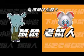 这是什么梗：鼠鼠？老鼠人？视频封面
