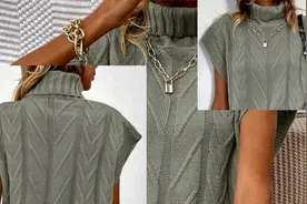 最受女性欢迎的针织背心，品牌新款，时尚漂亮，附图解，轻松跟织