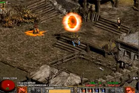 暗黑破坏神2野蛮人双手悔恨杀BOSS，超强狂乱技能打上去真给力！