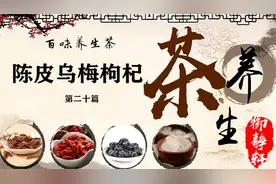 养生茶第二十篇 陈皮乌梅枸杞茶 健脾开胃、收敛生津等